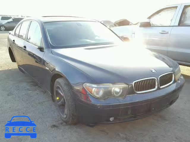 2002 BMW 745 I WBAGL63442DP56155 Bild 0