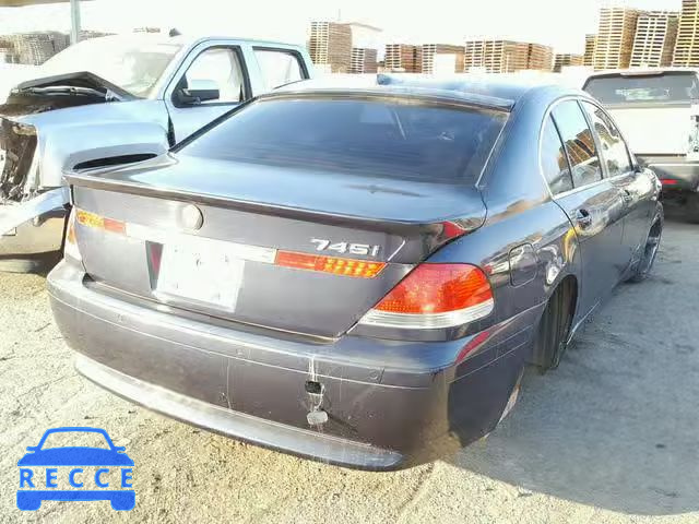 2002 BMW 745 I WBAGL63442DP56155 image 3