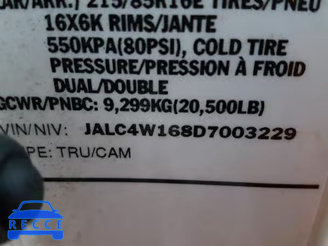 2013 ISUZU NPR HD JALC4W168D7003229 image 9