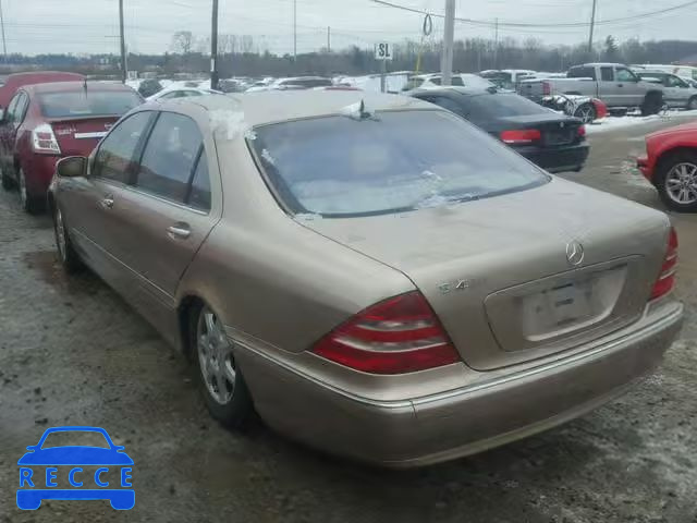 2002 MERCEDES-BENZ S 430 WDBNG70J82A255378 зображення 2