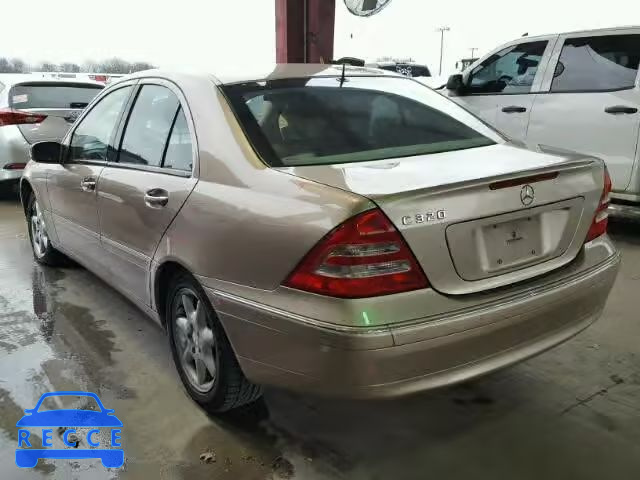 2003 MERCEDES-BENZ C 320 WDBRF64J13F334632 image 2