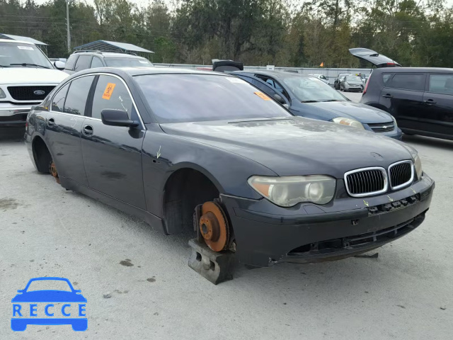 2004 BMW 745 I WBAGL63464DP68682 зображення 0