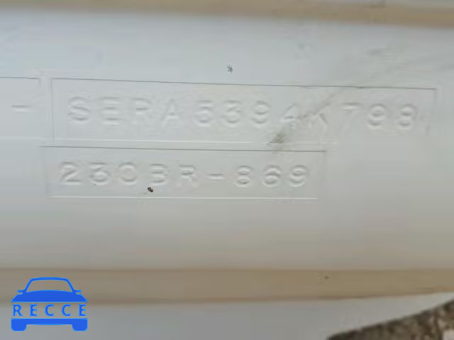 1998 SEAR BOAT SERA5394K798 зображення 9