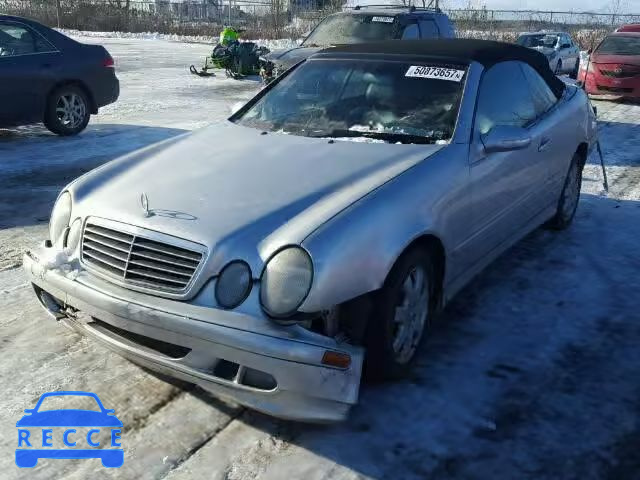 2000 MERCEDES-BENZ CLK 320 WDBLK65G8YT045731 зображення 1