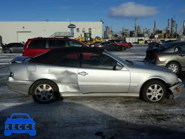 2000 MERCEDES-BENZ CLK 320 WDBLK65G8YT045731 зображення 8