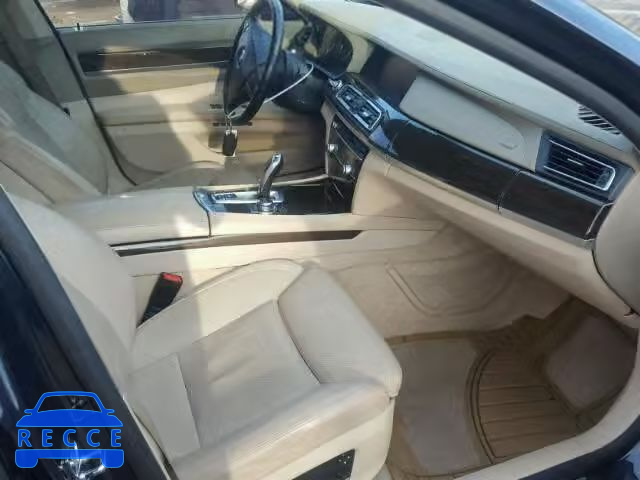 2009 BMW 750 I WBAKA83589CY33548 зображення 4