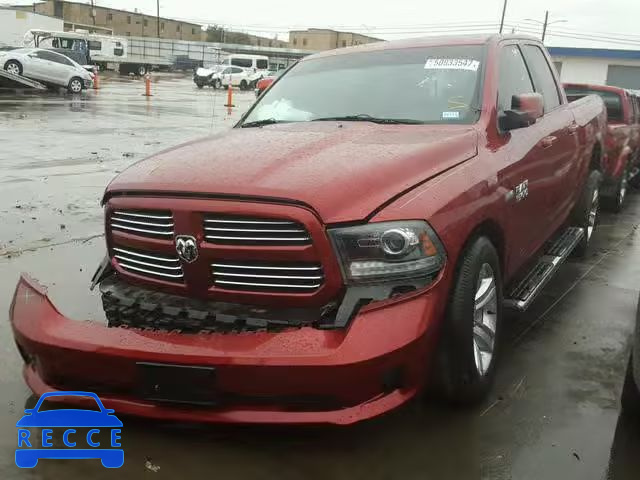 2013 RAM 1500 SPORT 1C6RR6HT9DS523372 зображення 1