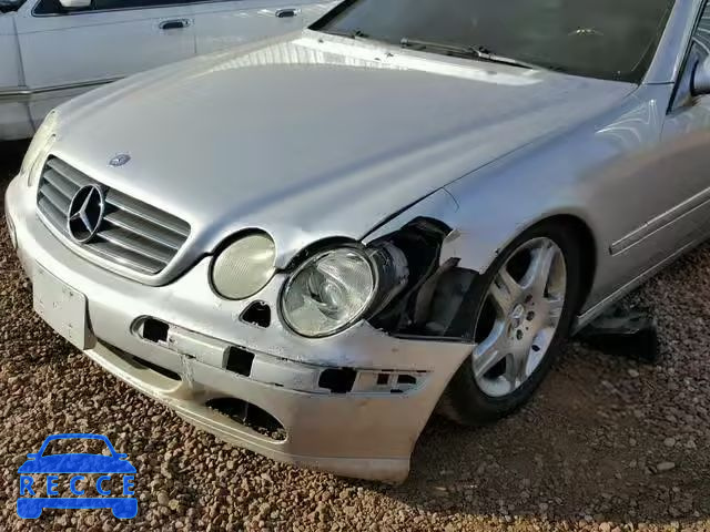 2002 MERCEDES-BENZ CL 500 WDBPJ75J32A030448 зображення 8