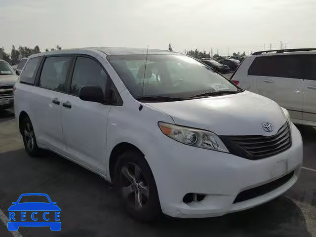 2011 TOYOTA SIENNA BAS 5TDKA3DC8BS008987 image 0