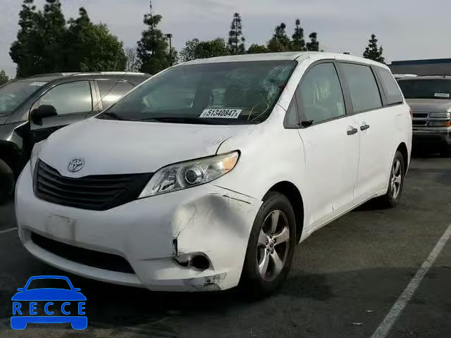 2011 TOYOTA SIENNA BAS 5TDKA3DC8BS008987 image 1