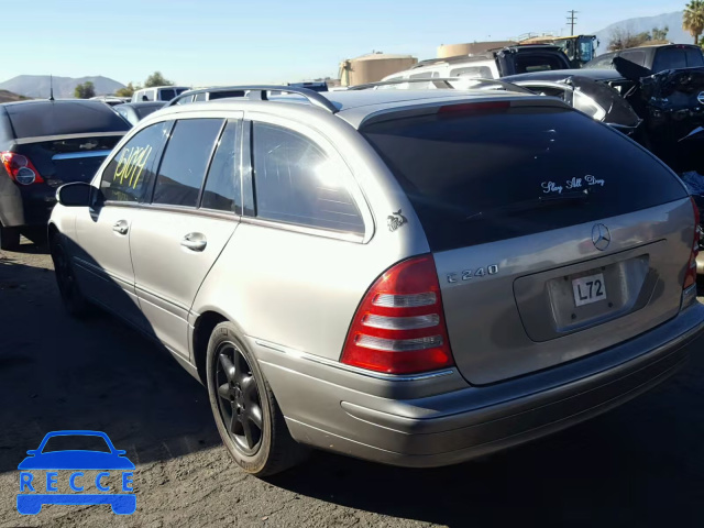 2004 MERCEDES-BENZ C 240 SPOR WDBRH61J04F454812 image 2