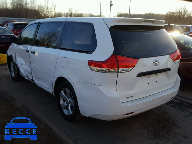 2013 TOYOTA SIENNA BAS 5TDZK3DC5DS302619 image 2