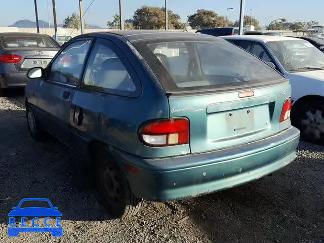 1996 FORD ASPIRE KNJLT05H7T6186430 Bild 2