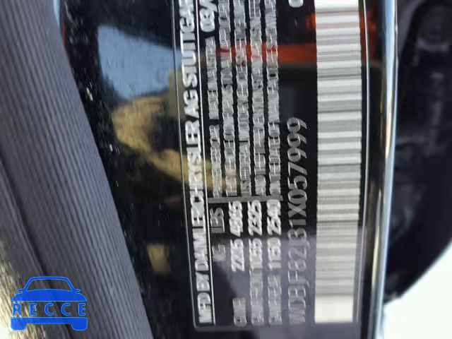 2001 MERCEDES-BENZ E 320 4MAT WDBJF82J31X057999 image 9