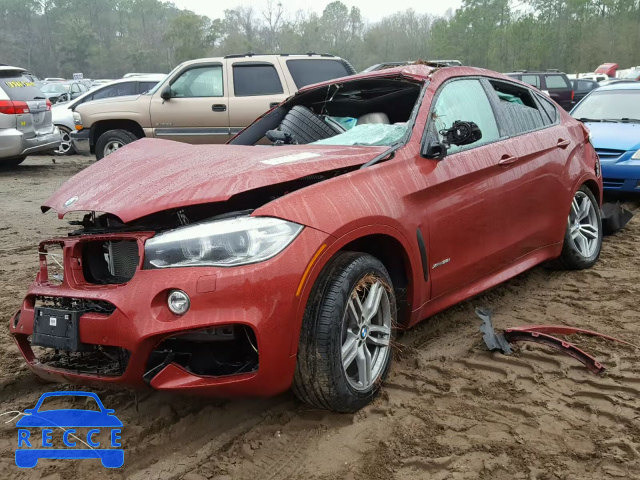 2016 BMW X6 XDRIVE3 5UXKU2C54G0N82449 image 1