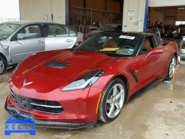 2014 CHEVROLET CORVETTE S 1G1YF2D77E5119770 зображення 1