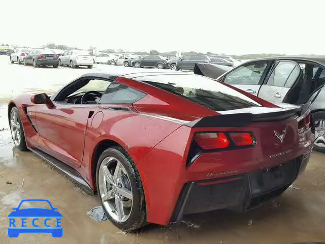 2014 CHEVROLET CORVETTE S 1G1YF2D77E5119770 image 2