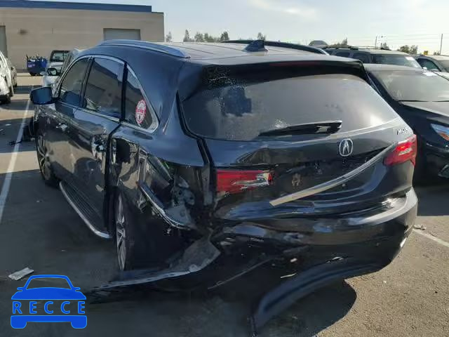 2014 ACURA MDX TECHNO 5FRYD3H4XEB012812 image 2