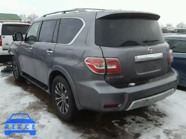 2017 NISSAN ARMADA SV JN8AY2NC8H9512130 image 2