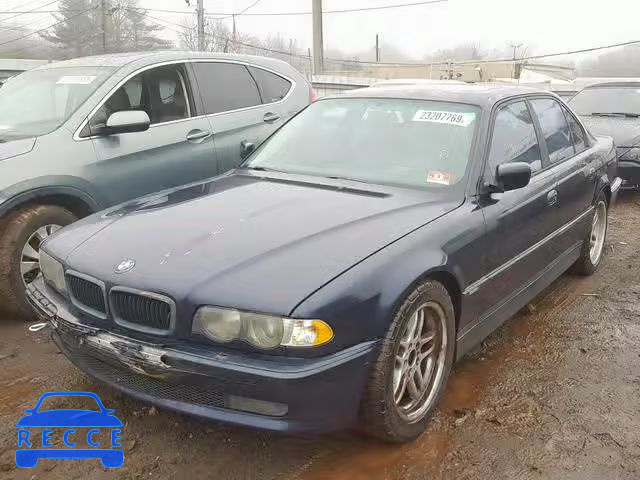 1999 BMW 740 I AUTO WBAGG8338XDN74957 image 1