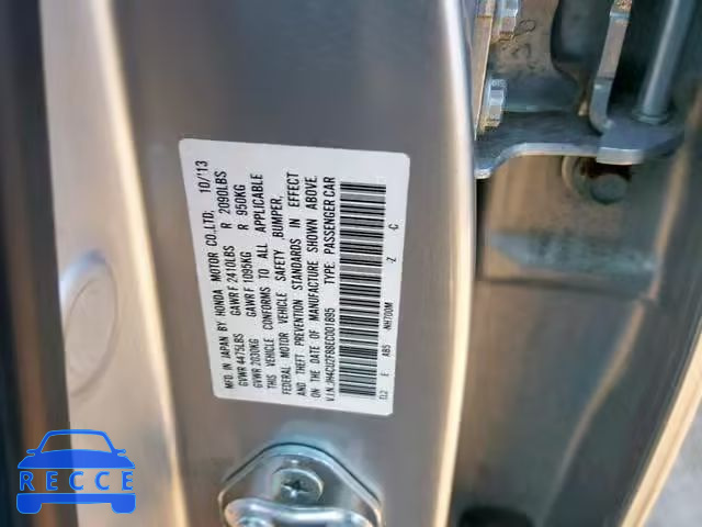 2014 ACURA TSX SE JH4CU2F88EC001895 image 9