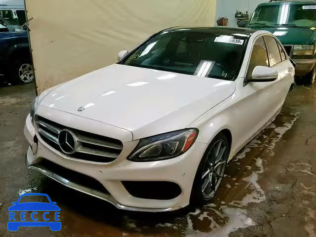 2015 MERCEDES-BENZ C 400 4MAT 55SWF6GB8FU000288 зображення 1