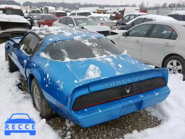 1980 PONTIAC TRANS AM 2W87PAL137075 image 2