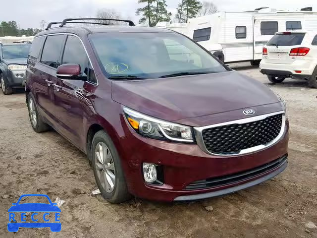 2017 KIA SEDONA EX KNDMC5C16H6253469 image 0