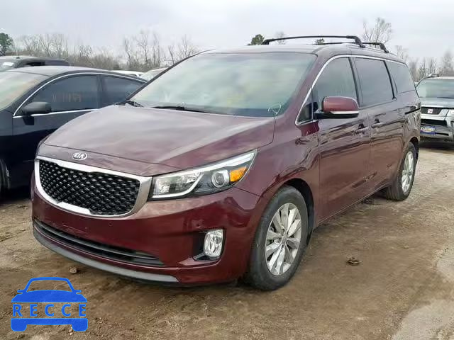 2017 KIA SEDONA EX KNDMC5C16H6253469 image 1