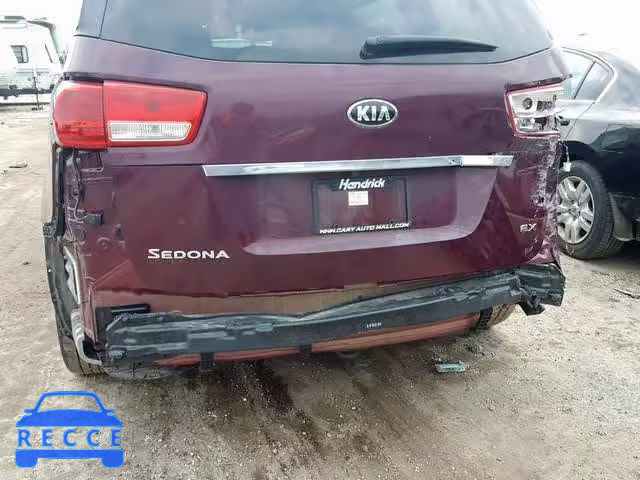 2017 KIA SEDONA EX KNDMC5C16H6253469 image 8