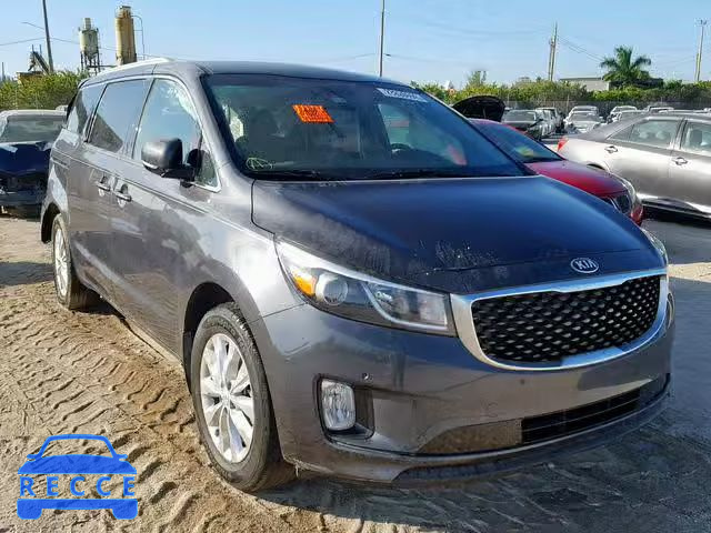 2017 KIA SEDONA EX KNDMC5C11H6291157 зображення 0