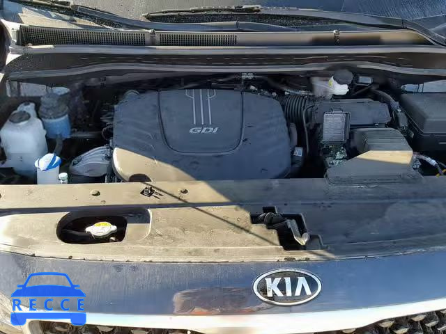 2017 KIA SEDONA EX KNDMC5C11H6291157 зображення 6