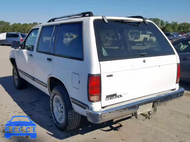 1993 CHEVROLET BLAZER S10 1GNCS13W8P2174921 image 2