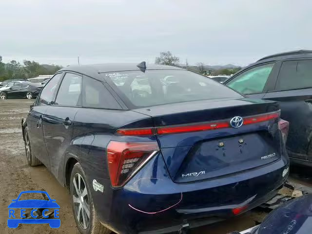 2017 TOYOTA MIRAI JTDBVRBD8HA001854 image 2