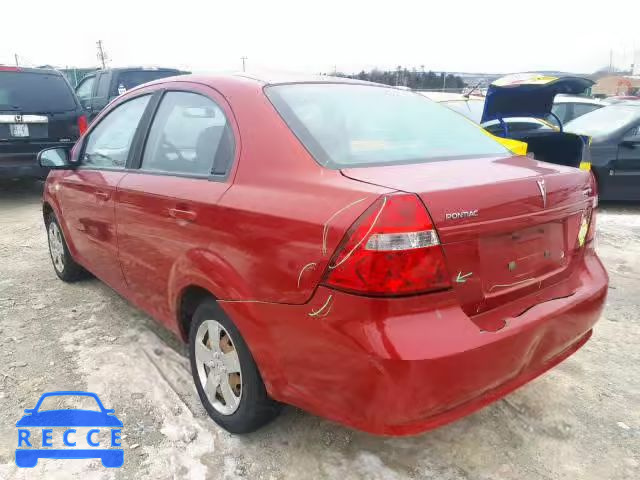 2008 PONTIAC WAVE KL2TD55668B272521 image 2