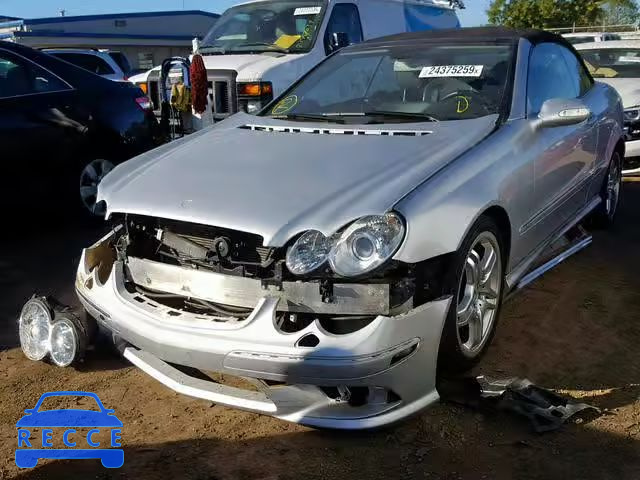 2008 MERCEDES-BENZ CLK 550 WDBTK72F58T088621 image 1