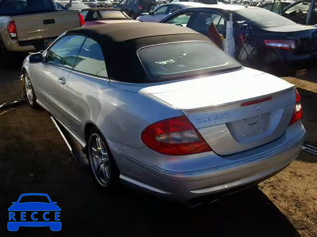 2008 MERCEDES-BENZ CLK 550 WDBTK72F58T088621 image 2