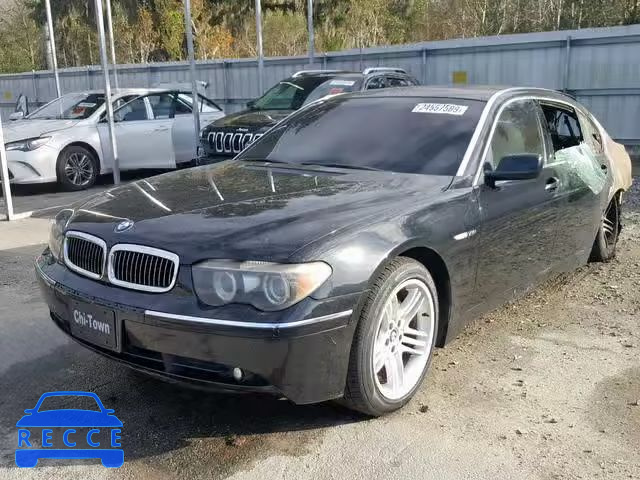 2004 BMW 760 LI WBAGN834X4DK10839 image 1