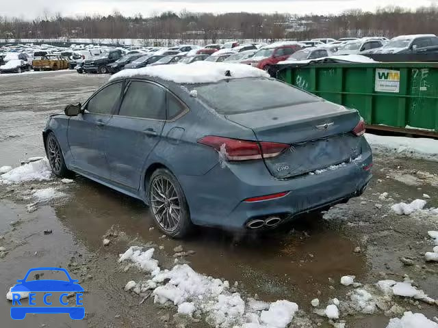 2018 GENESIS G80 SPORT KMHGN4JBXJU218766 image 2