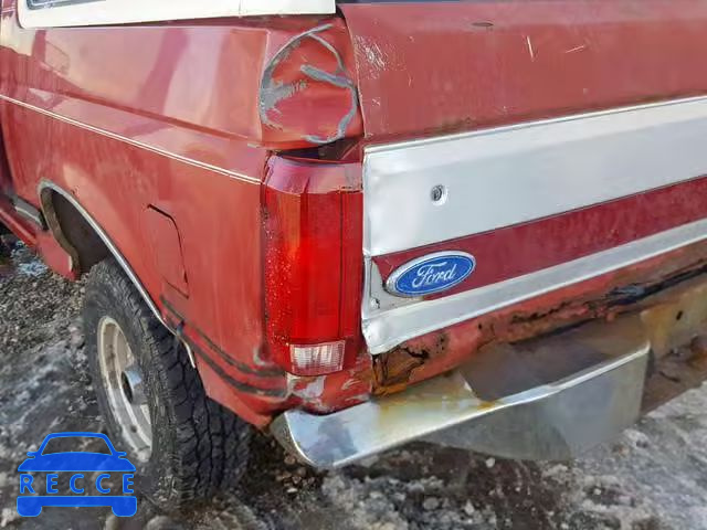 1991 FORD BRONCO U10 1FMEU15H7MLA52014 image 8