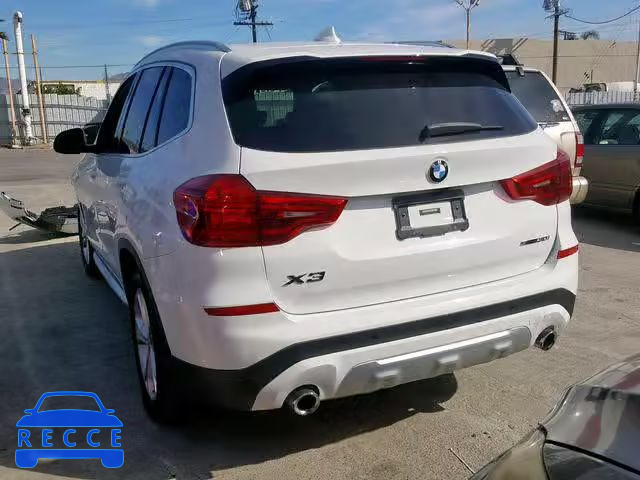 2019 BMW X3 SDRIVE3 5UXTR7C52KLE94836 image 2