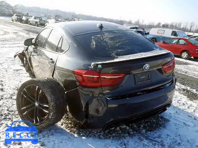 2015 BMW X6 M 5YMKW8C51F0R42975 image 2