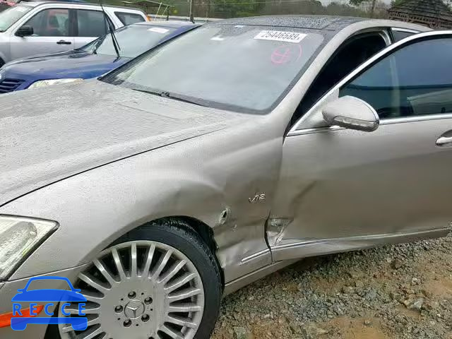 2007 MERCEDES-BENZ S 600 WDDNG76X97A084778 image 8