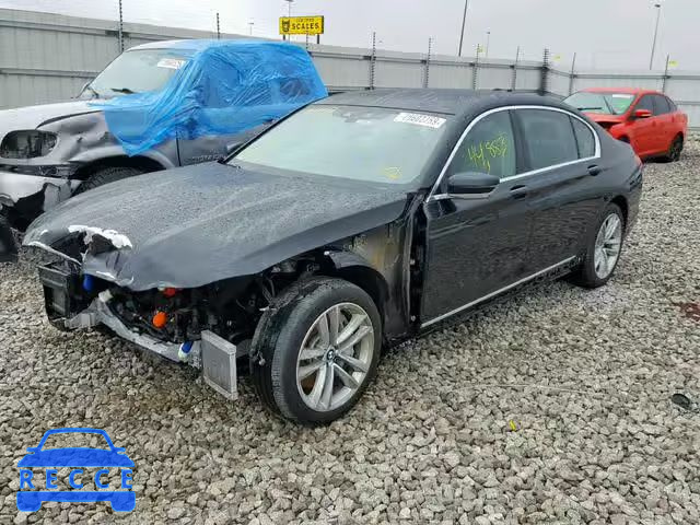 2016 BMW 750 XI WBA7F2C52GG416999 зображення 1