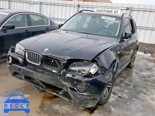 2008 BMW X3 3.0I WBXPC73468WE52627 image 1