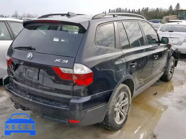 2008 BMW X3 3.0I WBXPC73468WE52627 зображення 3