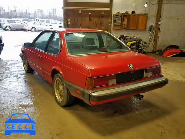 1986 BMW 635 CSI AU WBAEC840XG0613403 зображення 2