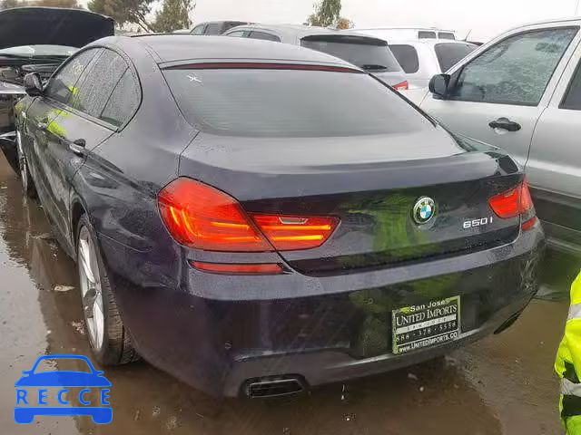 2014 BMW 650 I WBA6B2C57ED128952 image 2