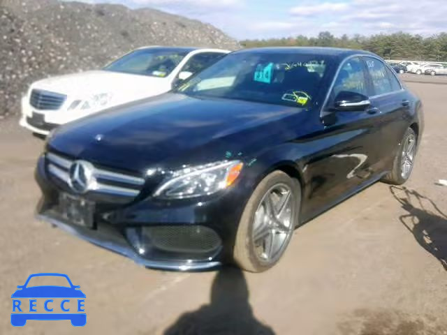 2015 MERCEDES-BENZ C 400 4MAT 55SWF6GB8FU027846 зображення 1