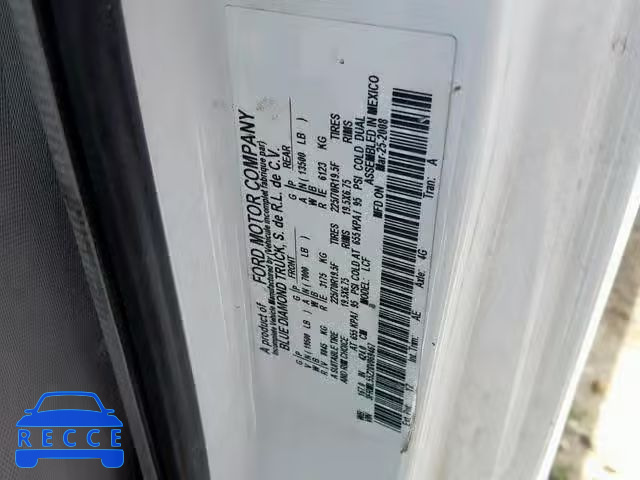 2008 FORD LOW CAB FO 3FRML55Z28V069467 image 9